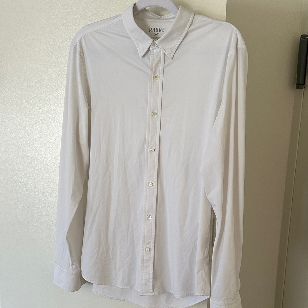 RHONE Classic White Dress Shirt